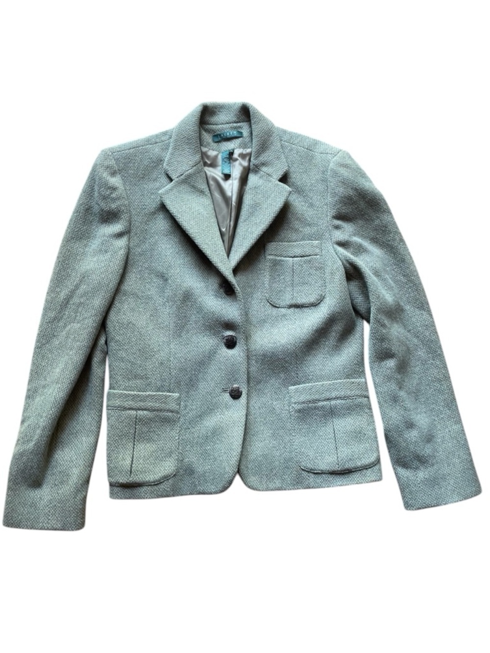 nwt -see description Lauren Ralph Lauren wool blend green suit jacket women’s 12